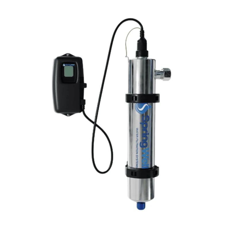 SpringWell UV Water Purification System (15 GPM) well water filter