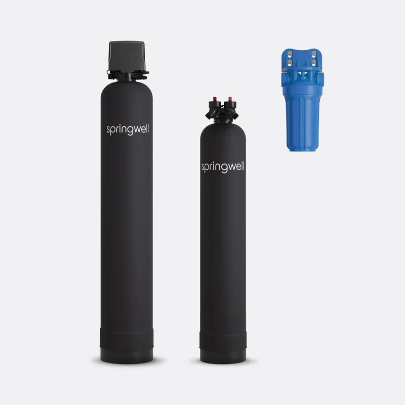 SpringWell WSSF-1 Well Water Filter + Salt-Free Conditioner Combo well water filter