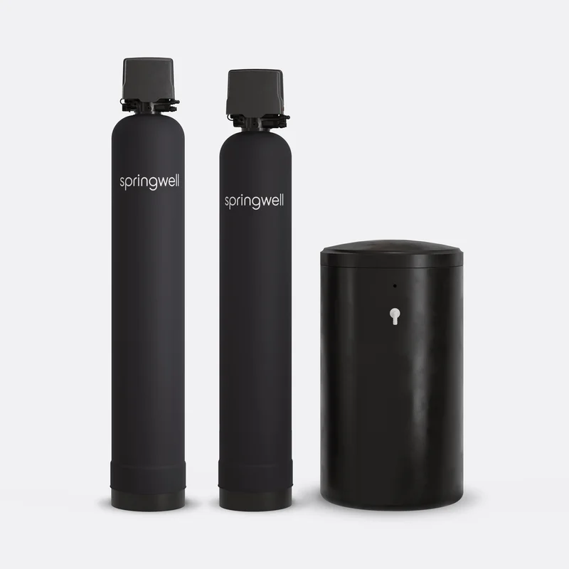 SpringWell WSSS1 Well Water Filter + Salt-Based Softener Combo well water filter